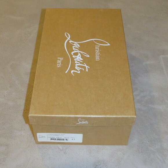 Christian Louboutin Corteobello Havane Medallion Red Bottom Oxford US 10 NWB - Picture 14 of 15